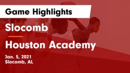 Slocomb  vs Houston Academy  Game Highlights - Jan. 5, 2021