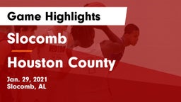 Slocomb  vs Houston County Game Highlights - Jan. 29, 2021