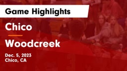 Chico  vs Woodcreek Game Highlights - Dec. 5, 2023