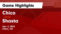 Chico  vs Shasta  Game Highlights - Jan. 4, 2024