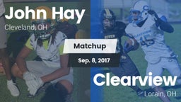 Matchup: John Hay  vs. Clearview  2017
