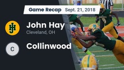 Recap: John Hay  vs. Collinwood  2018