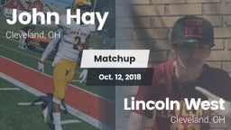 Matchup: John Hay  vs. Lincoln West  2018