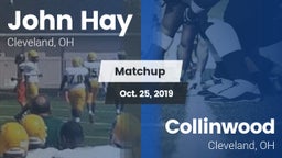 Matchup: John Hay  vs. Collinwood  2019