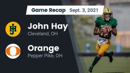 Recap: John Hay  vs. Orange  2021