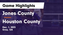 Jones County  vs Houston County  Game Highlights - Dec. 1, 2023