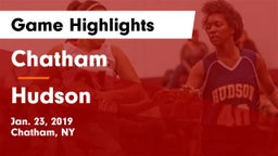 Chatham  vs Hudson  Game Highlights - Jan. 23, 2019