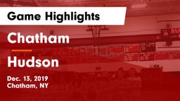 Chatham  vs Hudson  Game Highlights - Dec. 13, 2019