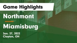 Northmont  vs Miamisburg  Game Highlights - Jan. 27, 2022