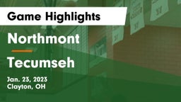 Northmont  vs Tecumseh  Game Highlights - Jan. 23, 2023