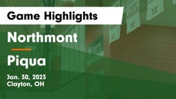 Northmont  vs Piqua  Game Highlights - Jan. 30, 2023