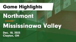 Northmont  vs Mississinawa Valley  Game Highlights - Dec. 18, 2023