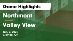 Northmont  vs Valley View  Game Highlights - Jan. 9, 2024