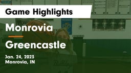 Monrovia  vs Greencastle  Game Highlights - Jan. 24, 2023