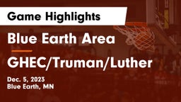 Blue Earth Area  vs GHEC/Truman/Luther Game Highlights - Dec. 5, 2023
