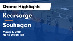 Kearsarge  vs Souhegan  Game Highlights - March 6, 2018