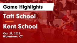 Taft School vs Kent School Game Highlights - Oct. 28, 2023