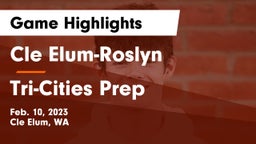 Cle Elum-Roslyn  vs Tri-Cities Prep  Game Highlights - Feb. 10, 2023