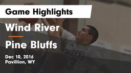Wind River  vs Pine Bluffs  Game Highlights - Dec 10, 2016