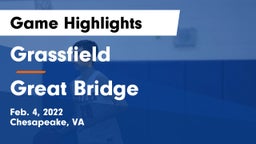 Grassfield  vs Great Bridge  Game Highlights - Feb. 4, 2022