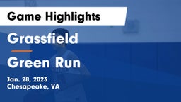 Grassfield  vs Green Run  Game Highlights - Jan. 28, 2023