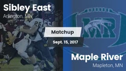 Matchup: Sibley East High vs. Maple River  2017