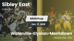 Matchup: Sibley East High vs. Waterville-Elysian-Morristown  2018