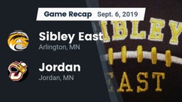 Recap: Sibley East  vs. Jordan  2019