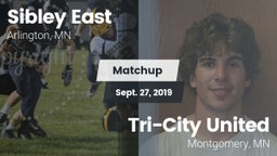 Matchup: Sibley East High vs. Tri-City United  2019