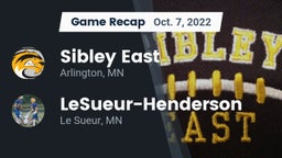 Recap: Sibley East  vs. LeSueur-Henderson  2022