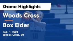 Woods Cross  vs Box Elder  Game Highlights - Feb. 1, 2022