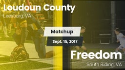 Matchup: Loudoun County High vs. Freedom  2017
