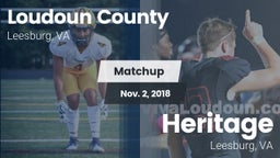 Matchup: Loudoun County High vs. Heritage  2018