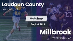 Matchup: Loudoun County High vs. Millbrook  2019