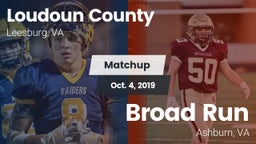 Matchup: Loudoun County High vs. Broad Run  2019
