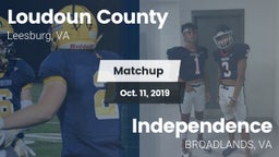 Matchup: Loudoun County High vs. Independence  2019