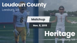 Matchup: Loudoun County High vs. Heritage  2019