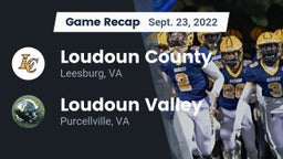 Recap: Loudoun County  vs. Loudoun Valley  2022