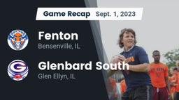 Recap: Fenton  vs. Glenbard South  2023