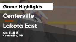 Centerville vs Lakota East  Game Highlights - Oct. 5, 2019
