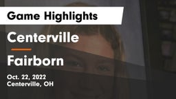 Centerville vs Fairborn Game Highlights - Oct. 22, 2022
