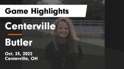 Centerville vs Butler  Game Highlights - Oct. 25, 2022