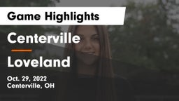 Centerville vs Loveland  Game Highlights - Oct. 29, 2022