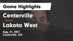Centerville vs Lakota West  Game Highlights - Aug. 21, 2021