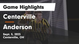 Centerville vs Anderson  Game Highlights - Sept. 5, 2023