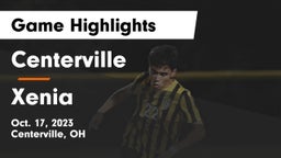 Centerville vs Xenia  Game Highlights - Oct. 17, 2023