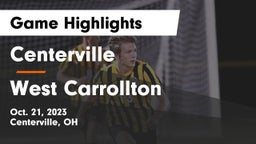 Centerville vs West Carrollton  Game Highlights - Oct. 21, 2023