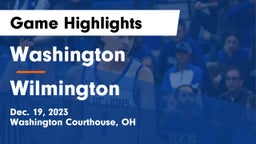 Washington  vs Wilmington  Game Highlights - Dec. 19, 2023