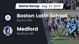 Recap: Boston Latin School vs. Medford  2018