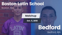 Matchup: Boston Latin School vs. Bedford  2018